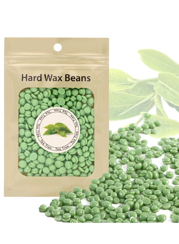 AROAQ شمع إزالة الشعر حبيبات شمع صلبة شمع أفلام ساخنة لإزالة الشعر الزائد من الساقين وأجزاء الجسم الأخرى (عبوة من 10، كل منها 25 جرام) - Image 1