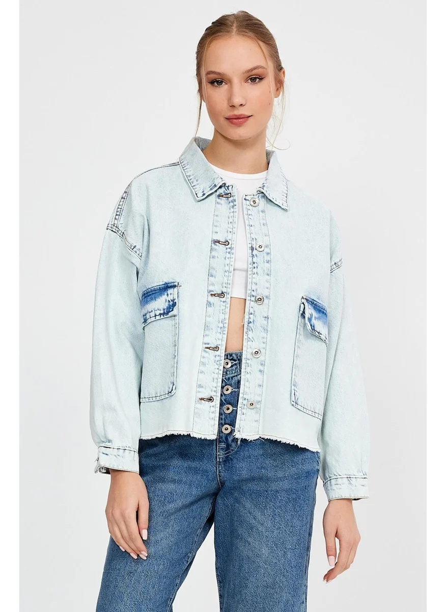 الكسندر جاردي Special Collection Pocket Denim Jacket (AG-3003)