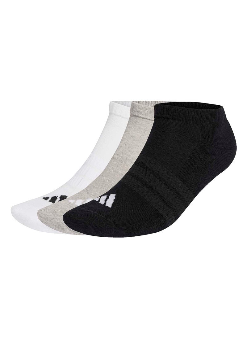 Adidas Cushioned Essentials Low Cut Socks 3 Pair Pack - Image 1