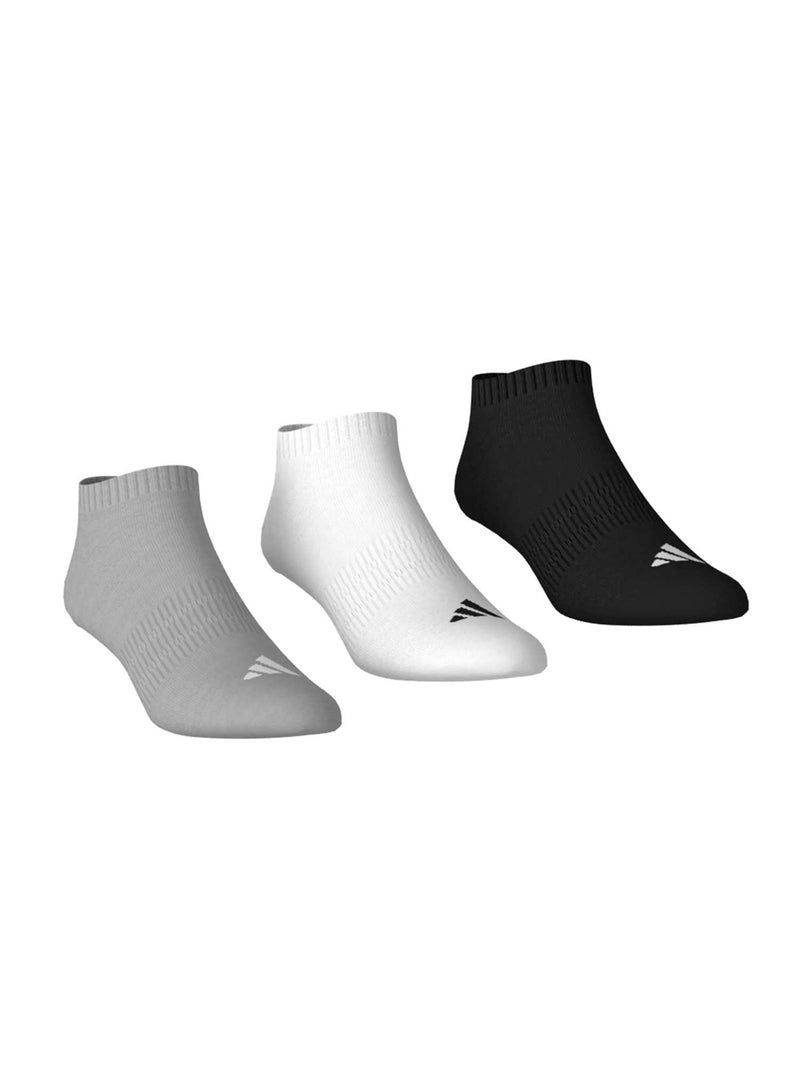 Adidas Cushioned Essentials Low Cut Socks 3 Pair Pack - Image 5
