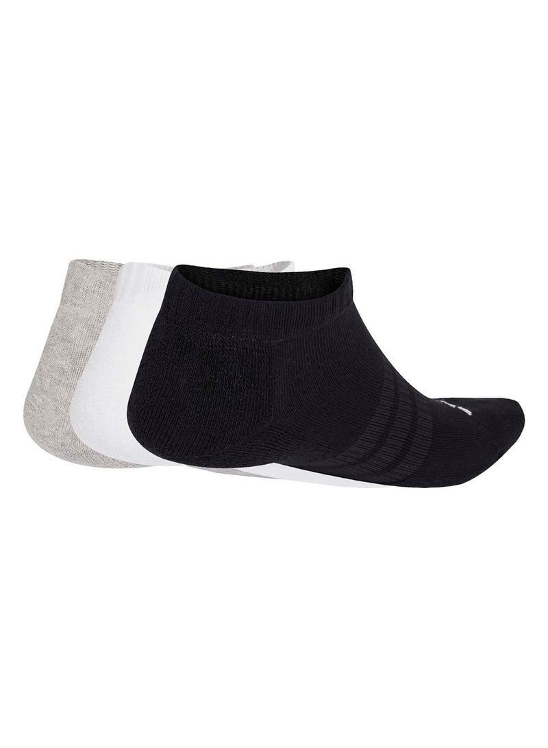 Adidas Cushioned Essentials Low Cut Socks 3 Pair Pack - Image 2