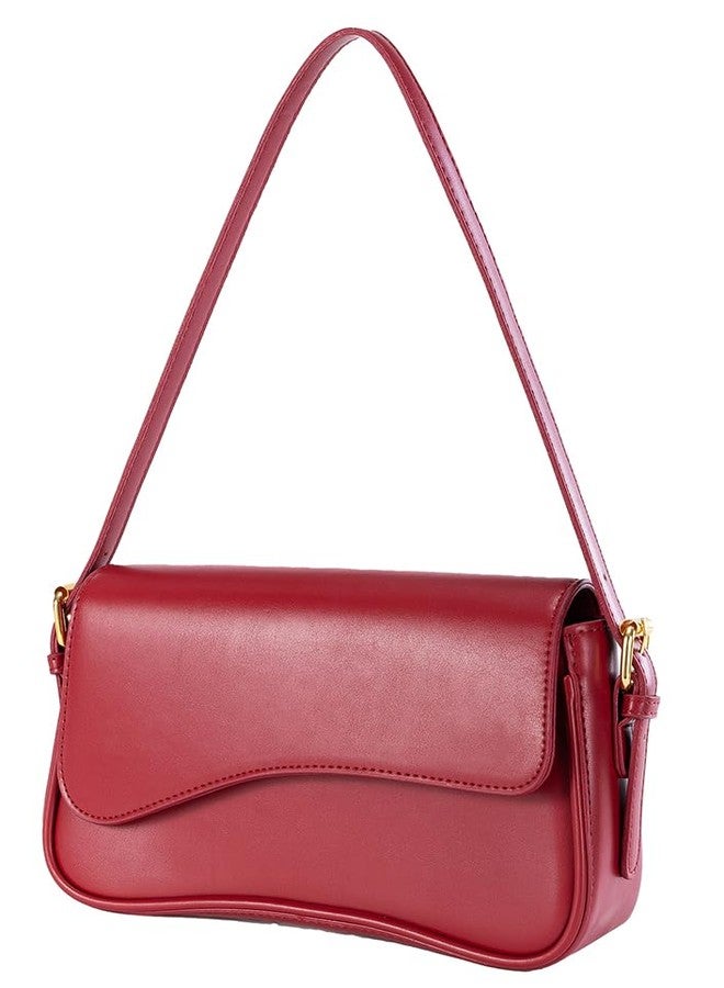 Tellrain Women’s Hobo Shoulder Bag Handbags Retro Evening Vegan Leather Underarm Bag Shoulder Tote Bags 2025 - Image 3