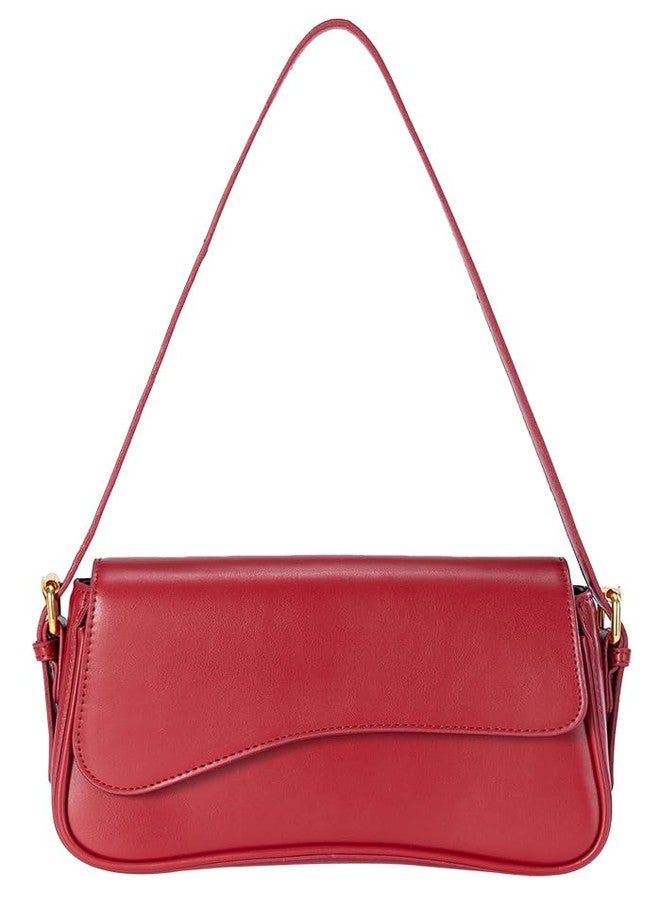Tellrain Women’s Hobo Shoulder Bag Handbags Retro Evening Vegan Leather Underarm Bag Shoulder Tote Bags 2025 - Image 1
