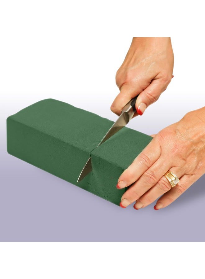 Mindful Design Premium Dry Floral Foam Blocks for Flower Arrangements, 6pk - Floral Foam for Artificial Flowers & Plant Decoration, Green Foam Bricks, Florist Foam Brick, Flower Foam Block Bulk… - Image 3