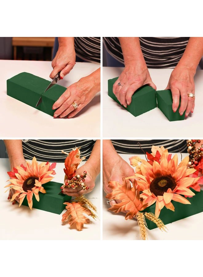 Mindful Design Premium Dry Floral Foam Blocks for Flower Arrangements, 6pk - Floral Foam for Artificial Flowers & Plant Decoration, Green Foam Bricks, Florist Foam Brick, Flower Foam Block Bulk… - Image 4