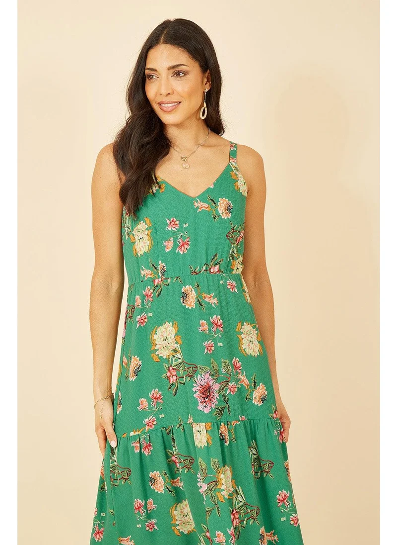 Yumi Floral Tiered Dress