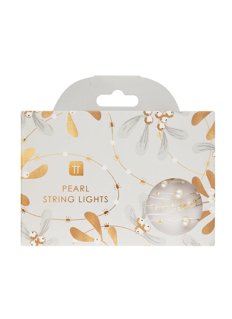 Talking Tables - Botanical Mistletoe Bead String Lights 3m - Image 1