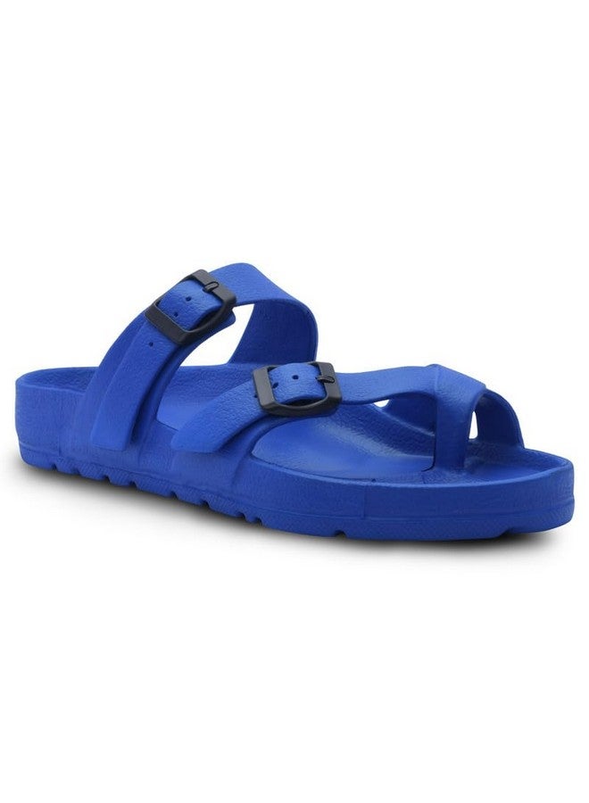 PARAGON K3408G Slippers for Men | Comfortable, Lightweight, Durable Flip Flops with Rubberised EVA Sole | Easy Washable Slip Ons | Ideal for Everyday Use Blue - Image 1