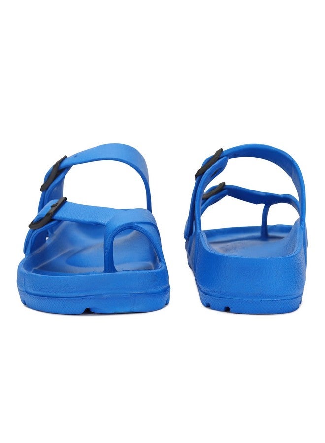 PARAGON K3408G Slippers for Men | Comfortable, Lightweight, Durable Flip Flops with Rubberised EVA Sole | Easy Washable Slip Ons | Ideal for Everyday Use Blue - Image 5