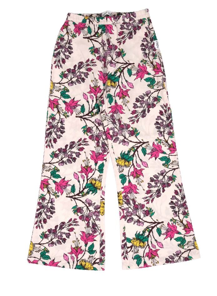 AIKO - Girls cotton Pink Top and Floral Pants Set 9-10Years - Image 5