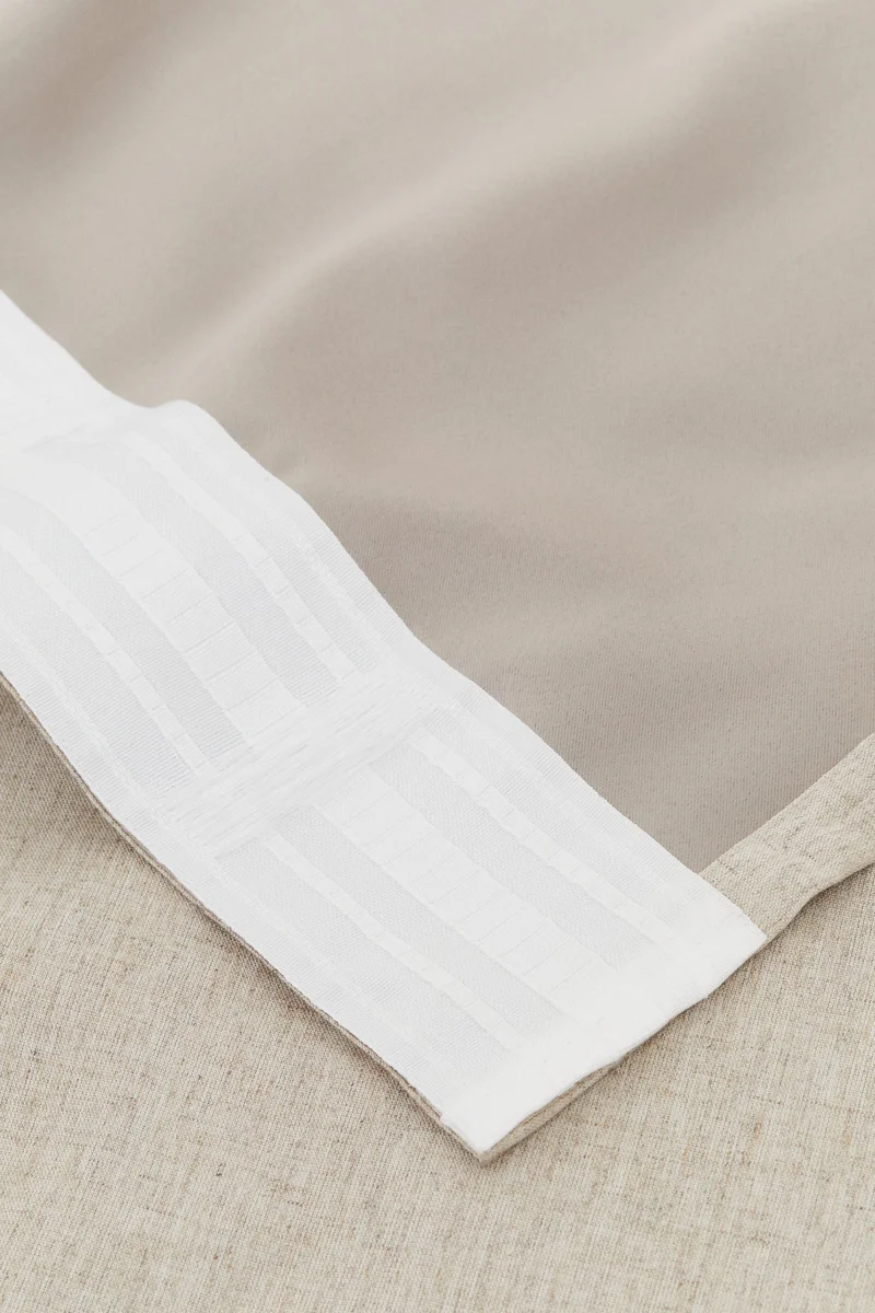 H&M 1-pack wide blackout lyocell-blend curtain