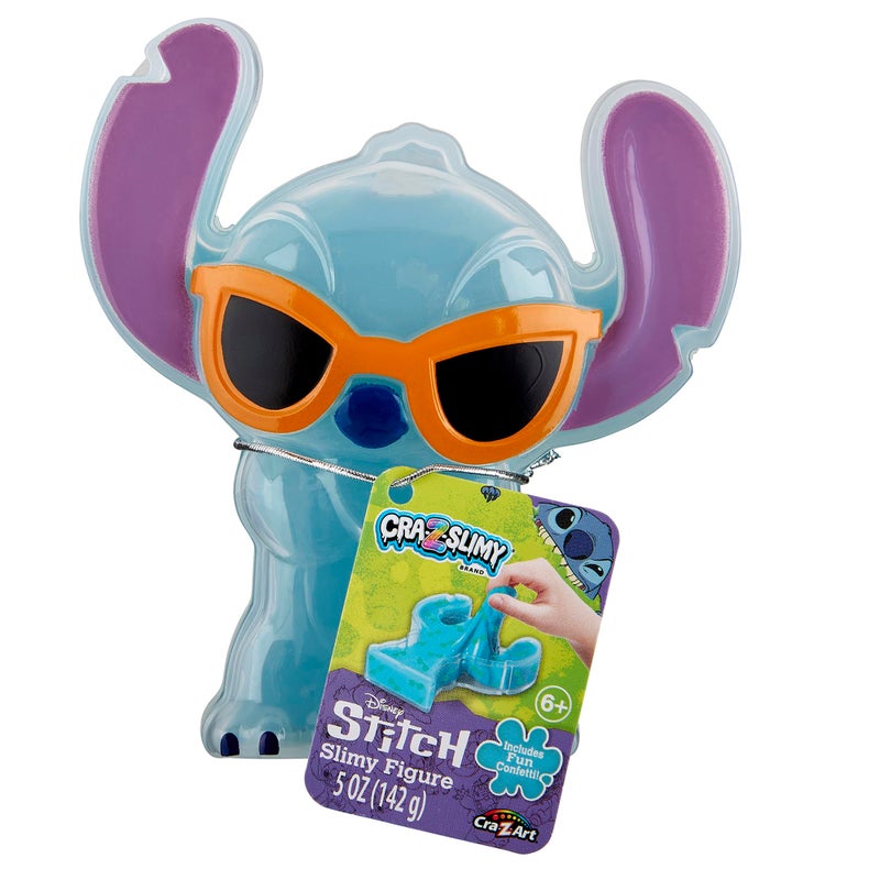 CrazArt CRAZSlimy Cool Stitch Slime Toy Glossy Stretchy Super Soft Smooth Cool Blue Stitch Slime for Boys and Girls Lilo and Stitch Kids Toy Gift - Image 2