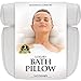BASIC CONCEPTS Bath Pillow (Premium Quality), Luxury Bathtub Pillow Rest (Powerful Suction Cups), Bath Pillows for Tub - Image 2