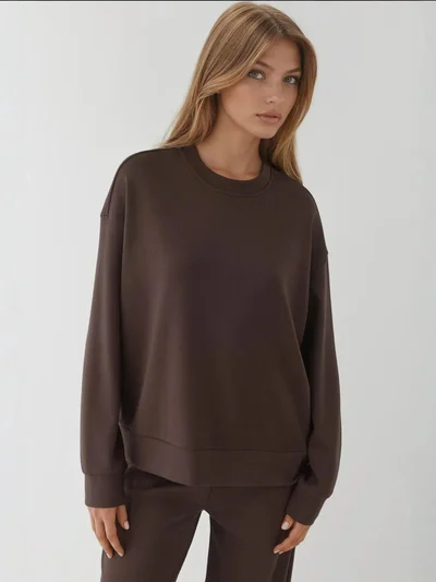 HICCUP Modal Touch Basic Sweatshirt