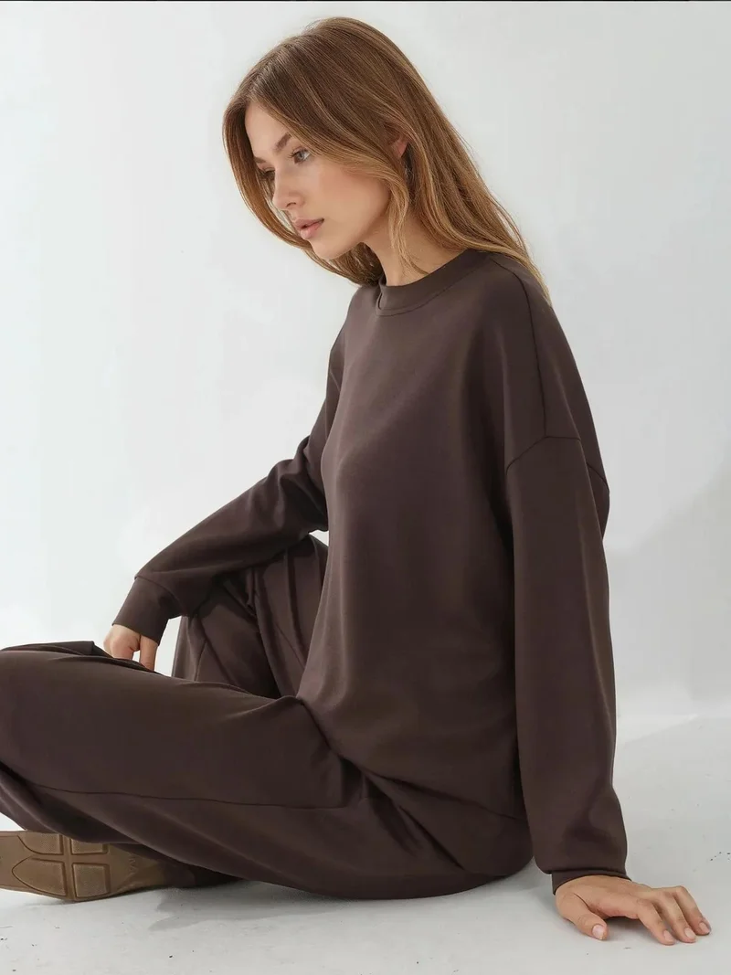 HICCUP Modal Touch Basic Sweatshirt