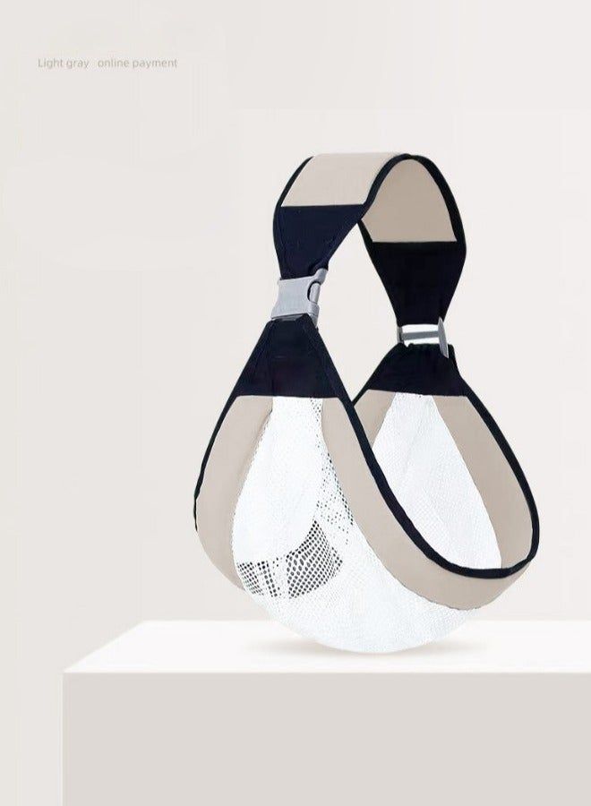 Haidue The baby goes out in front of the waist stool holding carrier, the newborn multi-functional dual-use holding baby artifact free hands - Image 3