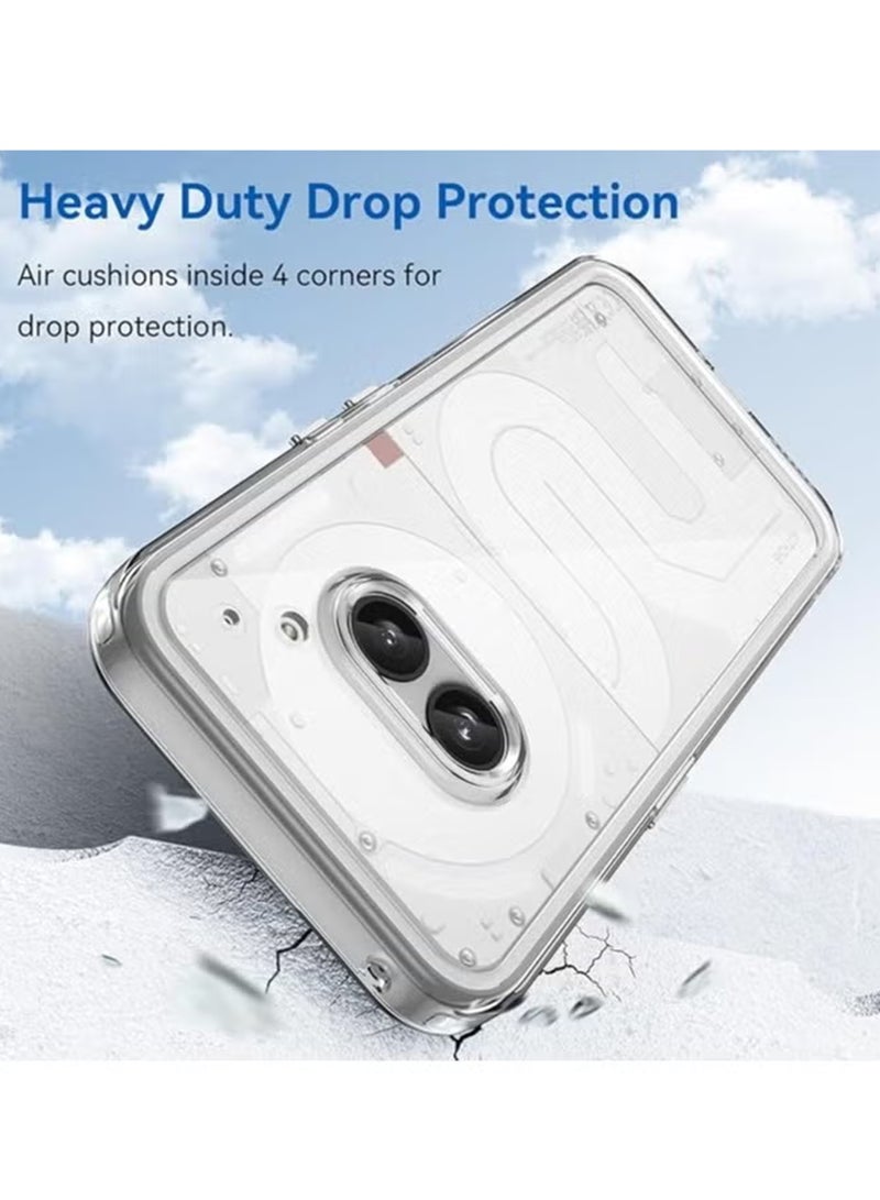 Nothing Phone 2A Shock Proof Case Cover - Ultra Clear, Durable & Accurate Cut-outs - Scratch, Dust & Smudge Protection - Transparent Silicon Back Cover for Nothing Phone 2A - Image 4