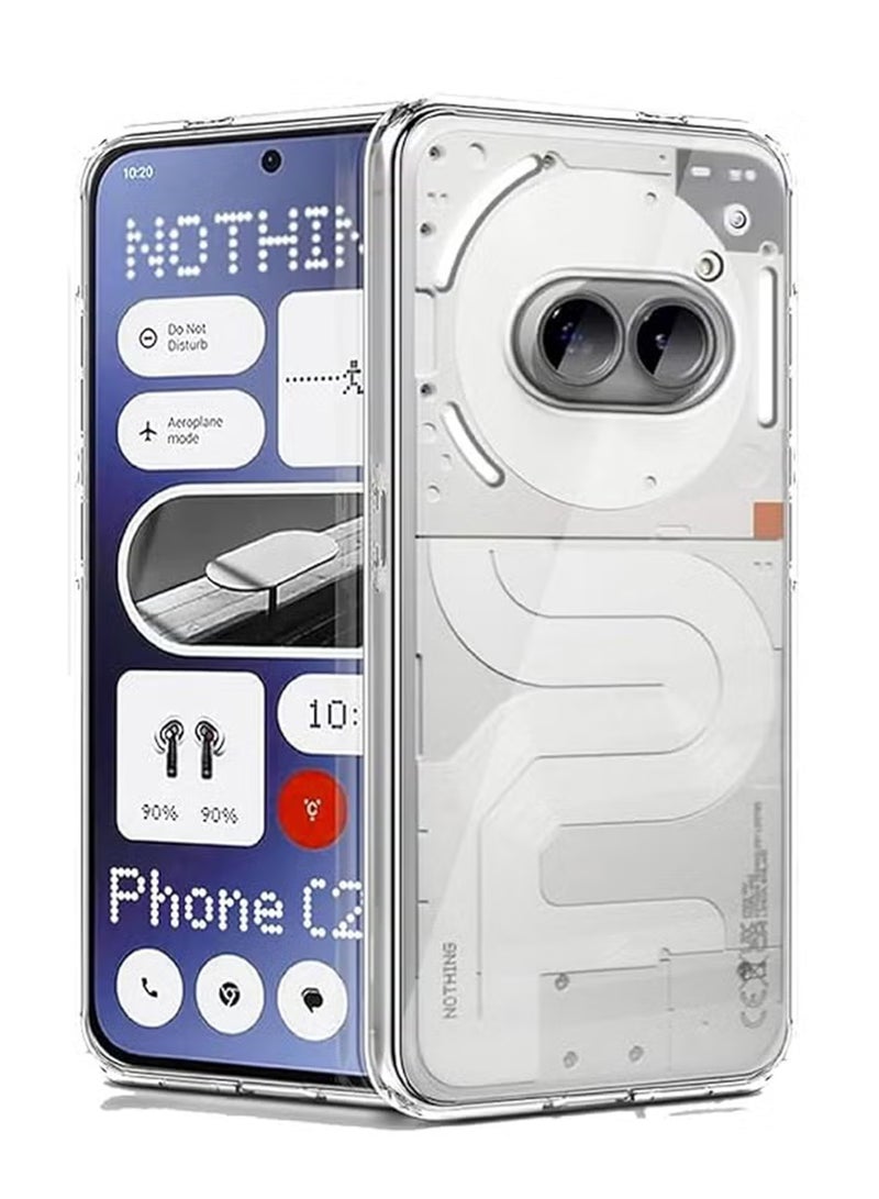 Nothing Phone 2A Shock Proof Case Cover - Ultra Clear, Durable & Accurate Cut-outs - Scratch, Dust & Smudge Protection - Transparent Silicon Back Cover for Nothing Phone 2A - Image 1