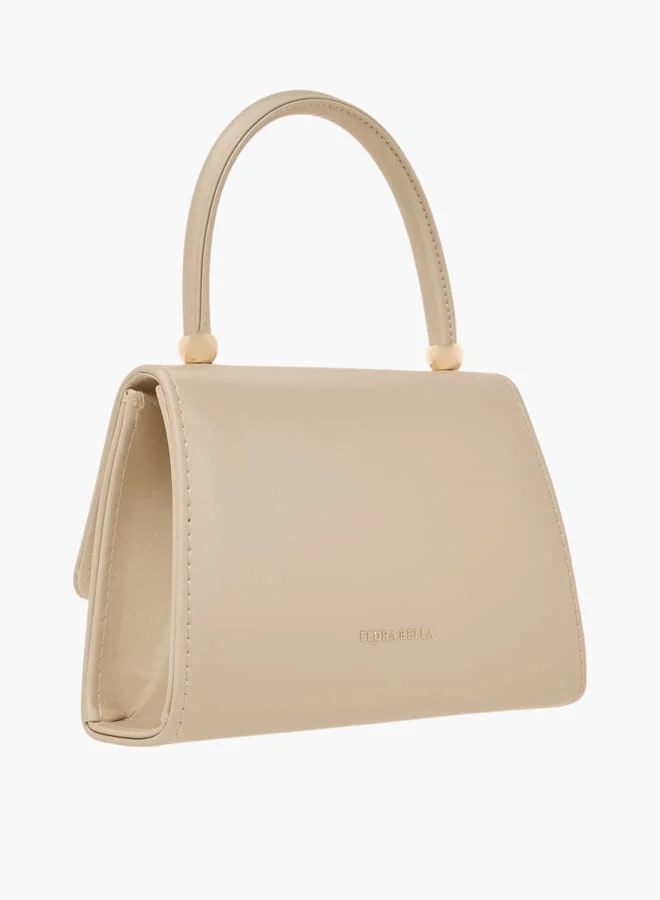 Flora Bella By Shoexpress Womens Bow Detail Satchel Bag With Magnetic Closure