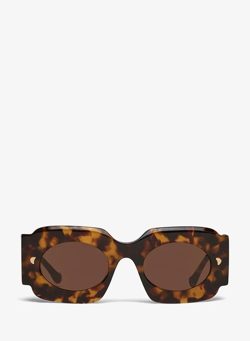 Nanushka Elongated Acetate Sunglasses