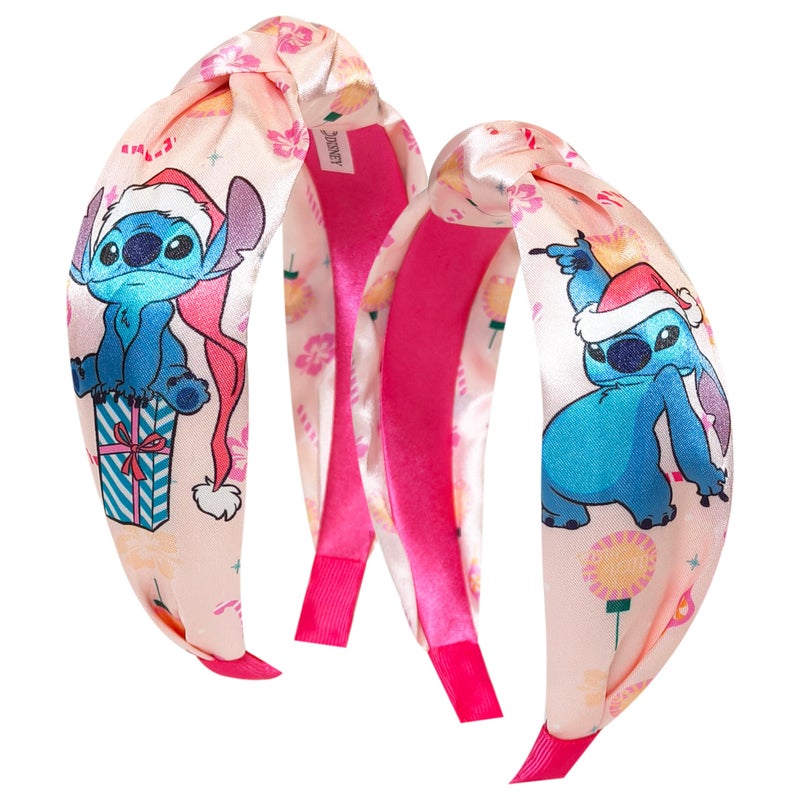 LUV HER Licensed Stitch One Thick Knotted Headband For Girls - One Size Fits All - Hair Accessories For Her Ages 3+ - Image 1