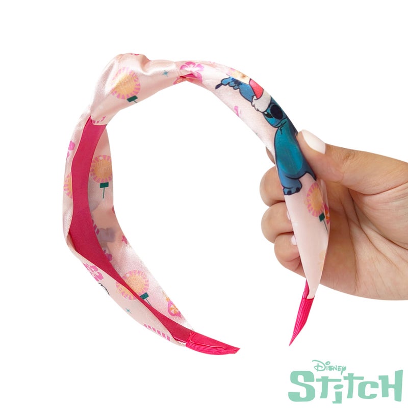 LUV HER Licensed Stitch One Thick Knotted Headband For Girls - One Size Fits All - Hair Accessories For Her Ages 3+ - Image 5