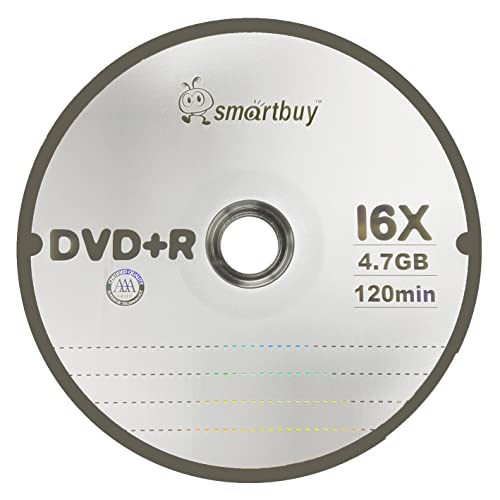 Smartbuy Smart Buy 100 Pack DVD+R 4.7gb 16x Logo Blank Data Video Movie Recordable Disc, 100 Disc 100pk - Image 2
