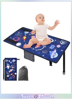 Super ZYouth Airplane Bed for Toddler, Kids Airplane Seat Extender Bed for Travel, Baby Portable Plane Bed Foot Rest for Flights  - Image 1