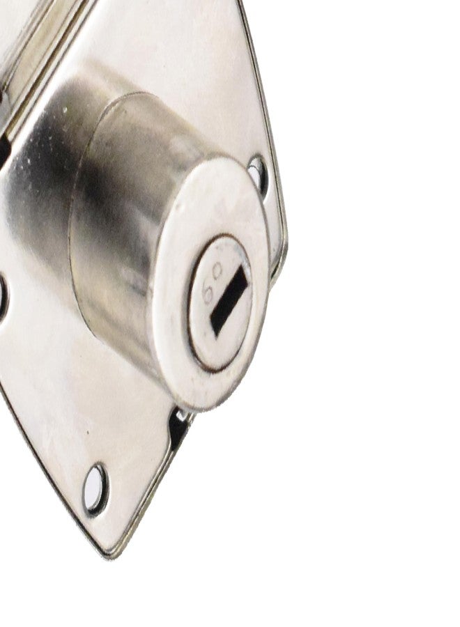 RAB Drawer Locks Multipurpose for Drawer/Cupboard/Furniture Lock/Wardrobe (Code:- Euro Lock with 2 Keys, Finish:- Matt, Pack of 1 PCS) - Image 5