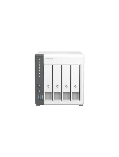 QNAP TS-433-4G-US 4 Bay NAS with Quad-core Processor, 4 GB DDR4 RAM and 2.5GbE Network (Diskless) - Image 4