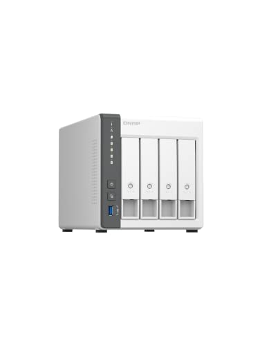 QNAP TS-433-4G-US 4 Bay NAS with Quad-core Processor, 4 GB DDR4 RAM and 2.5GbE Network (Diskless) - Image 2