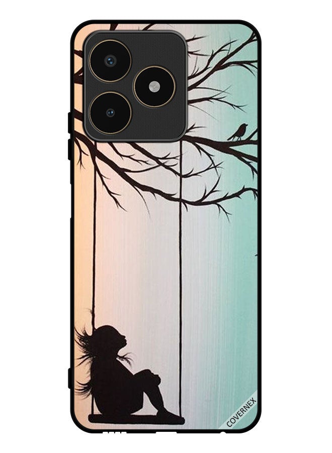 Covernex Protective Case Cover For Realme C53 Sad Little Girl Art Paint - Image 1