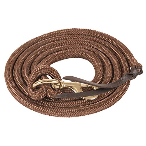 Mustang Poly Cowboy Lead Rope Brown - Image 5