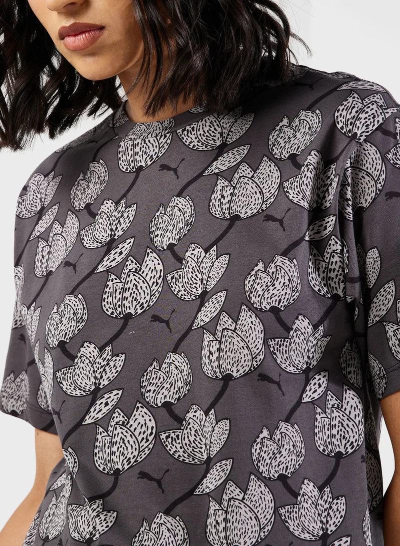 PUMA Essential Blossom All Over Printed T-Shirt