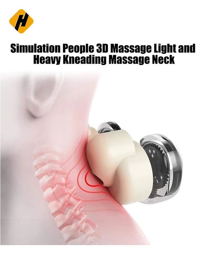 HuHa Rechargeable U Shaped Cervical Massage Pillow Neck Massager Vibration Pillow Multifunctional Shoulder and Electric for Relax Muscles Fatigue - Image 3