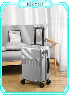 EzzySo 22 - inch ABS+PC Smart Carry Multifunctional Trolley Case, with USB Port & Password Lock for Luggage Business & Leisure Travel 