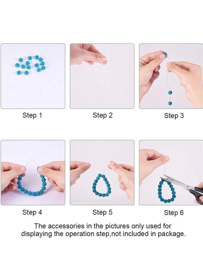 200M 0.5mm Clear Fishing Line Invisible Nylon Thread Jewelry String Wire Crystal Beading Cords String for Christmas Tree Party Decor, Seed Beads Jewelry Bracelet Making - Image 5