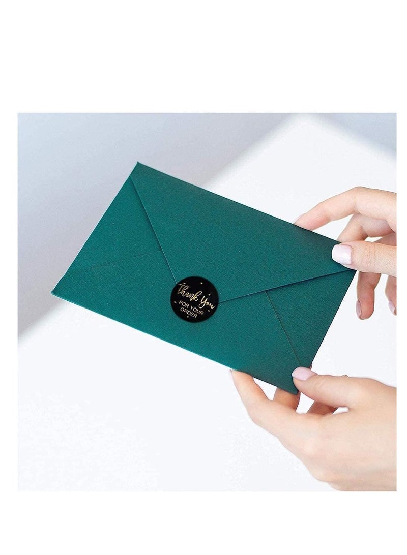 بريميفي 500 قطعة من ملصقات شكرًا لك مقاس 1 بوصة لتغليف الهدايا - Image 5