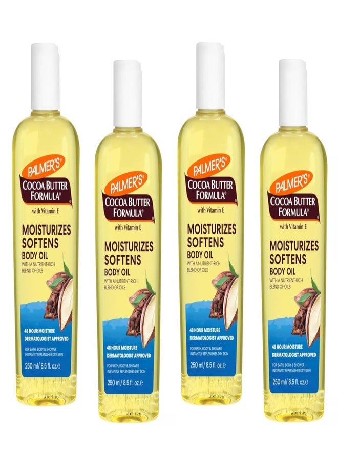 Palmer's Cocoa Butter Formula Moisturizing Body Oil (8.5 Fluid Ounce, Pack of 4) - Image 1