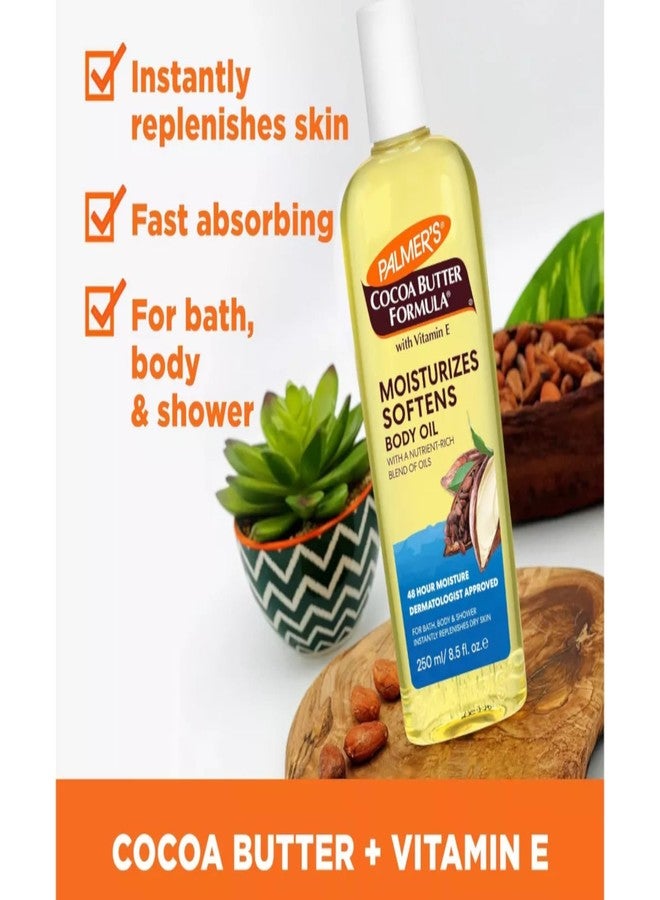 Palmer's Cocoa Butter Formula Moisturizing Body Oil (8.5 Fluid Ounce, Pack of 4) - Image 4