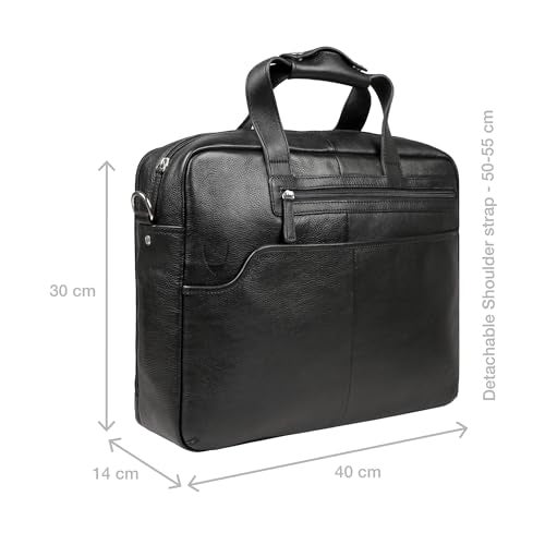 Hidesign Men's Leather Crossbody Bag - Image 3