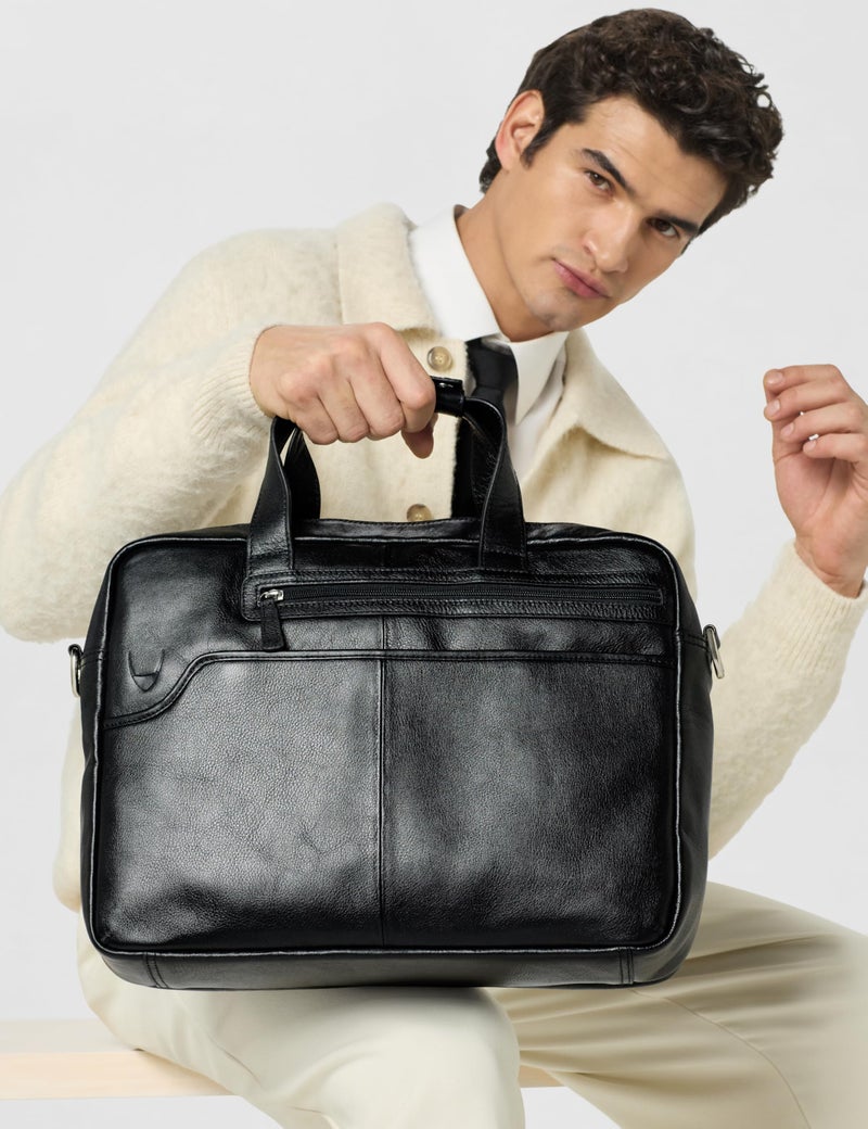Hidesign Men's Leather Crossbody Bag - Image 2