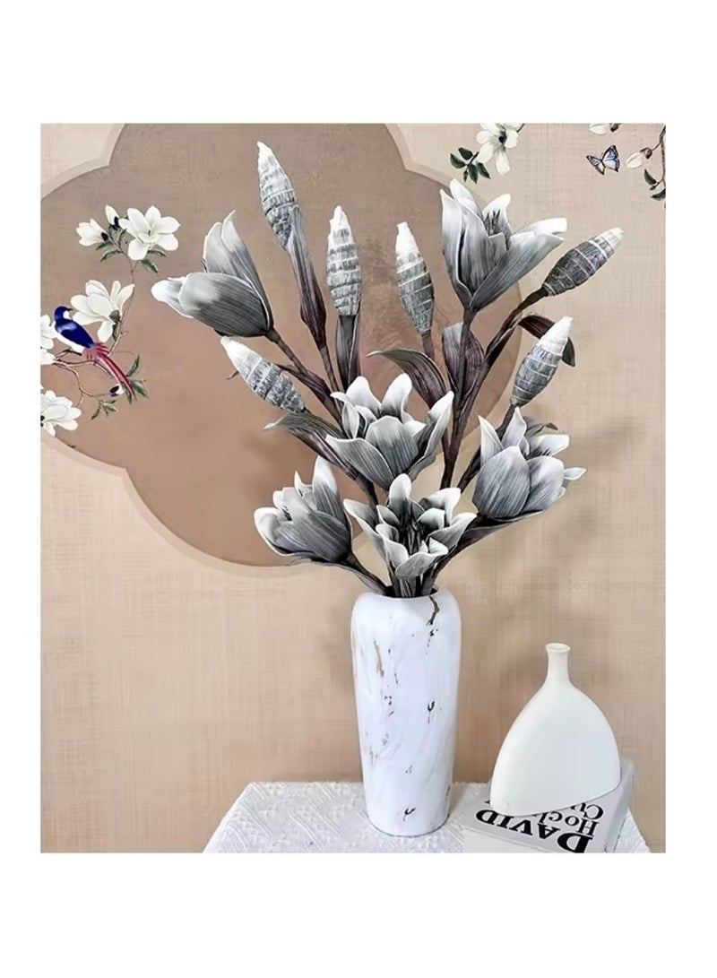 Huitich Artificial Flower Decor for Home, Parties, and Weddings Blue  - Image 2