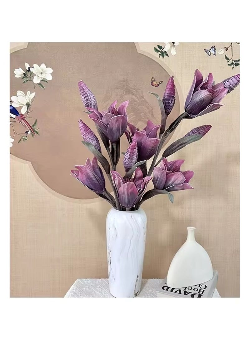 Huitich Artificial Flower Decor for Home, Parties, and Weddings Blue  - Image 3