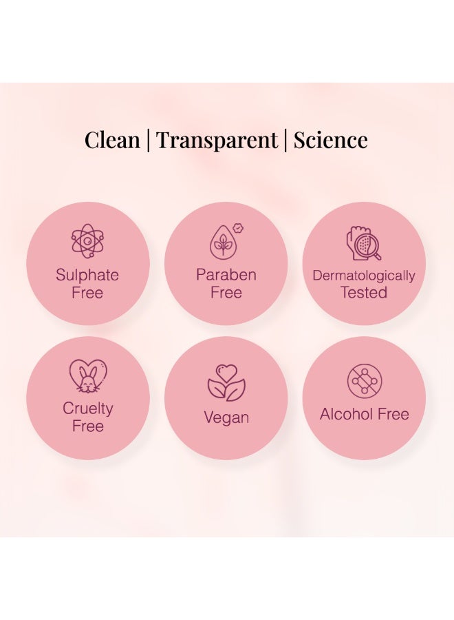 BARE ANATOMY Curl Defining Shampoo | Curl Retention & 2X Frizz Protection For 48 Hours | Powered By Coconut Oil, Hyaluronic Acid & Castor Oil | Sulphate & Paraben Free | Women & Men | 250 ml - Image 5