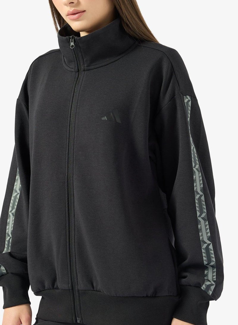 Adidas SOFT LUX LOOSE FULL-ZIP Jacket - Image 2