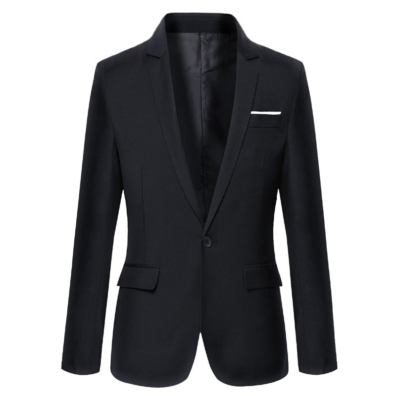 Single-Piece Tops, Men'S Suits, Casual Business Formal Wear, Professional Wear, Men'S Slim-Fitting Small Suits, Single Suit Jackets For Men - Image 3