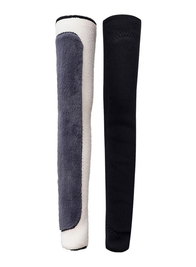 Clobeau Thicken Thermal Fleece Lined Leg Warmers Knee Warmers, Winter Warm Cashmere Wool Knee Brace Thickened Wool Leg Stocking Thermal Cycling Skiing Running Knee Pads Knee Sleeves for Women & Men - Image 1