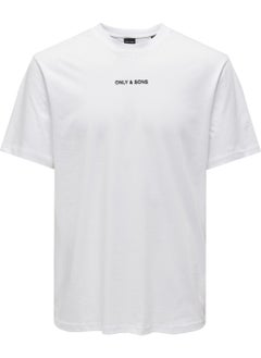 O Neck Printed Off-White Men's T-Shirt Onslevi Life Reg Text Ss Tee Noos - pzsku/Z66F3D7E0C1EDD7DD8A0EZ/45/_/1725792785/0ef8ba3e-ddf4-4158-a0a8-f63b43b40e39