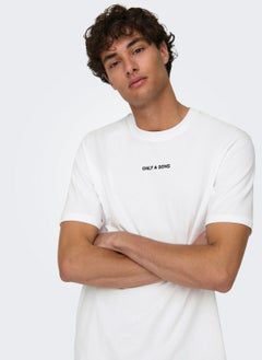 O Neck Printed Off-White Men's T-Shirt Onslevi Life Reg Text Ss Tee Noos - pzsku/Z66F3D7E0C1EDD7DD8A0EZ/45/_/1728060841/82edab2e-362e-4a26-b521-d19f3e5ea89a